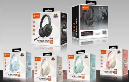 Auriculares Inalambricos Wireless Auricular Diadema inalámbricos Micrófono Portátil Deepbass R10 - Imagen 7