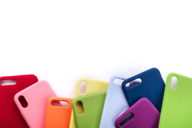 venta de accesorios para moviles al por mayor - fundas de colores